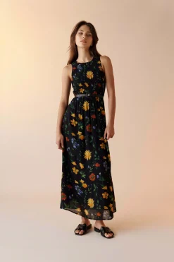 Adelaide Shirred Bodice Dress
