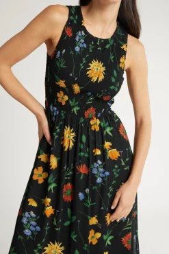Adelaide Shirred Bodice Dress