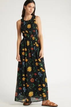 Adelaide Shirred Bodice Dress