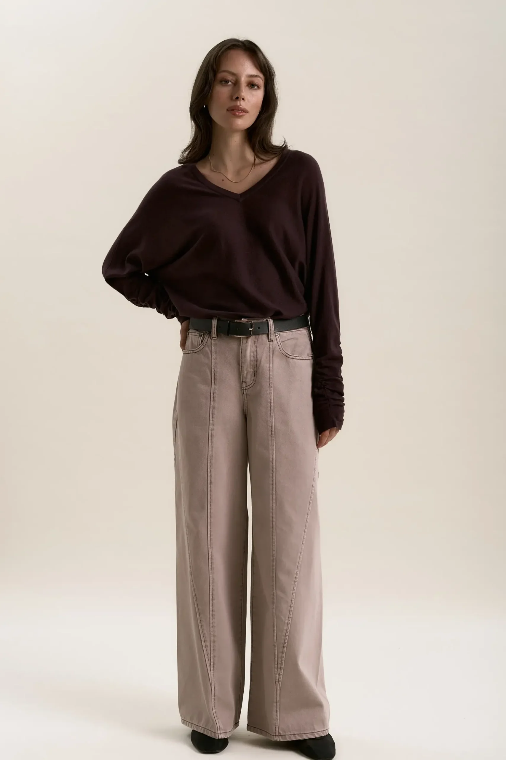 Agatha ZQ Merino Reversible Sweater