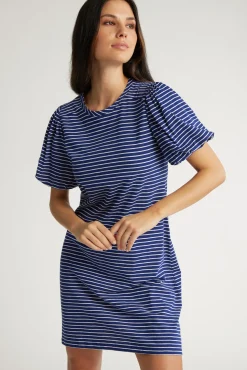 Ariel Organic Cotton Puff Sleeve Dress