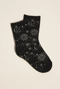 Astrology Crew Socks