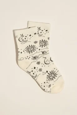 Astrology Crew Socks
