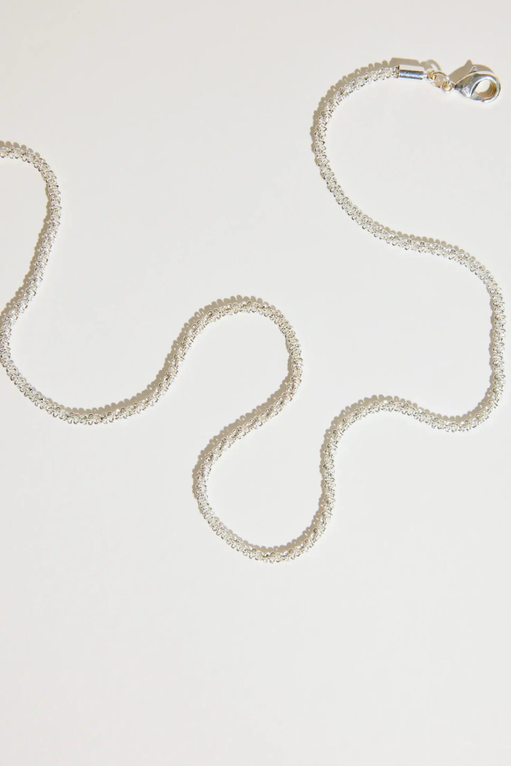 Atelier 19 Diamond Cut Chain Necklace