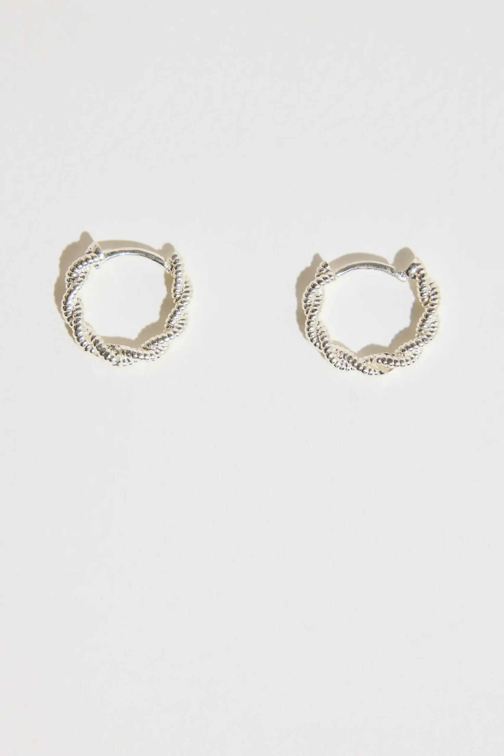 Atelier 19 Twisted Huggie Earrings