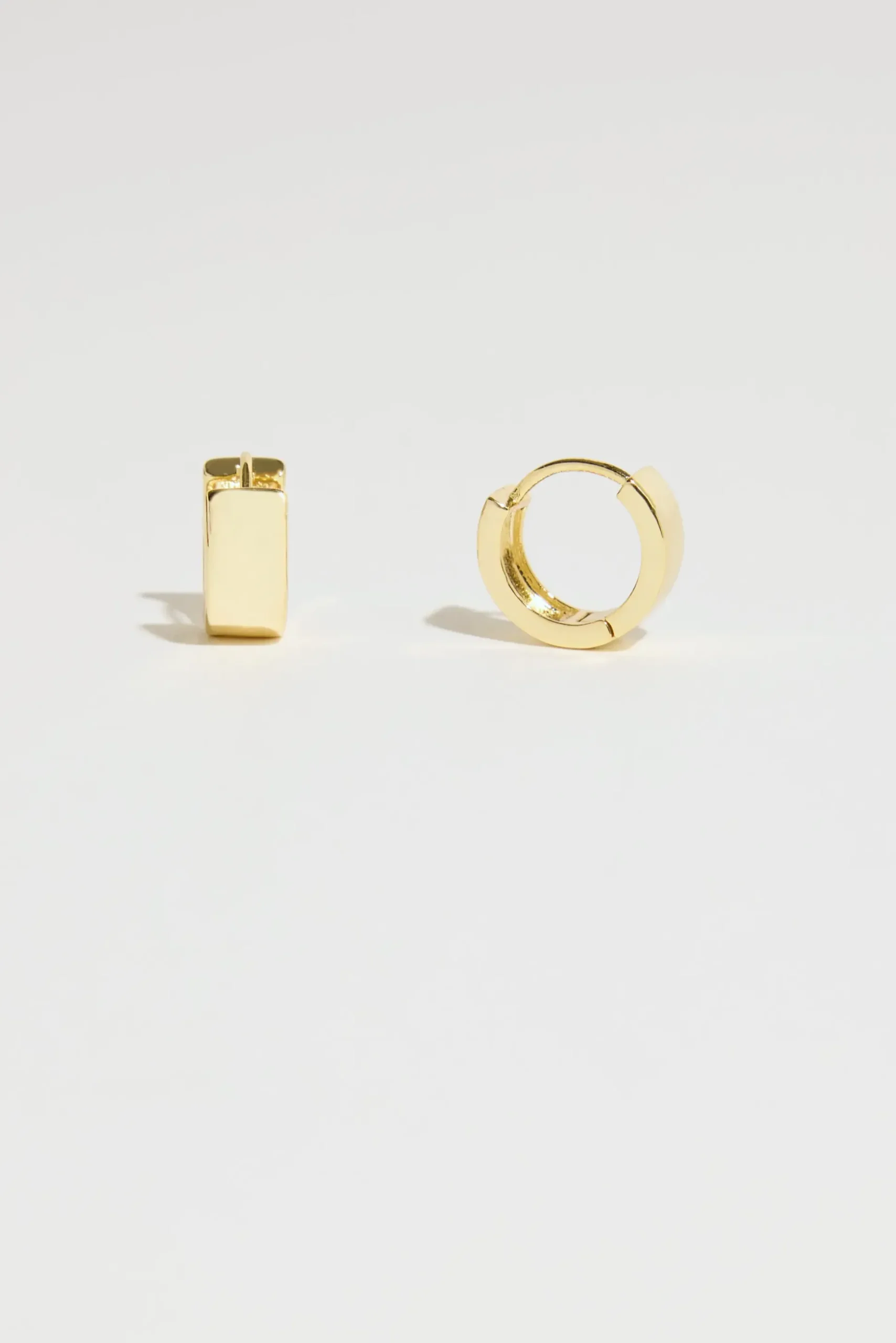 Atelier 19 Wide Huggie Earrings