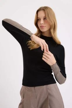 Bella ZQ Merino Funnel Neck Sweater
