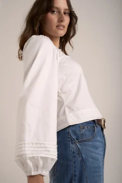 Birdie Scallop Detail Top