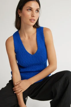 Blair Textured Knit Vest