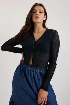 Bonnie Textured Cardigan