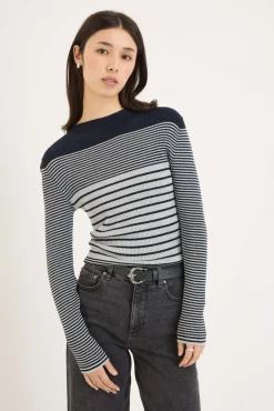 Bonnie ZQ Merino Striped Sweater
