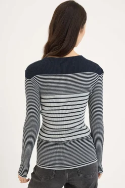 Bonnie ZQ Merino Striped Sweater