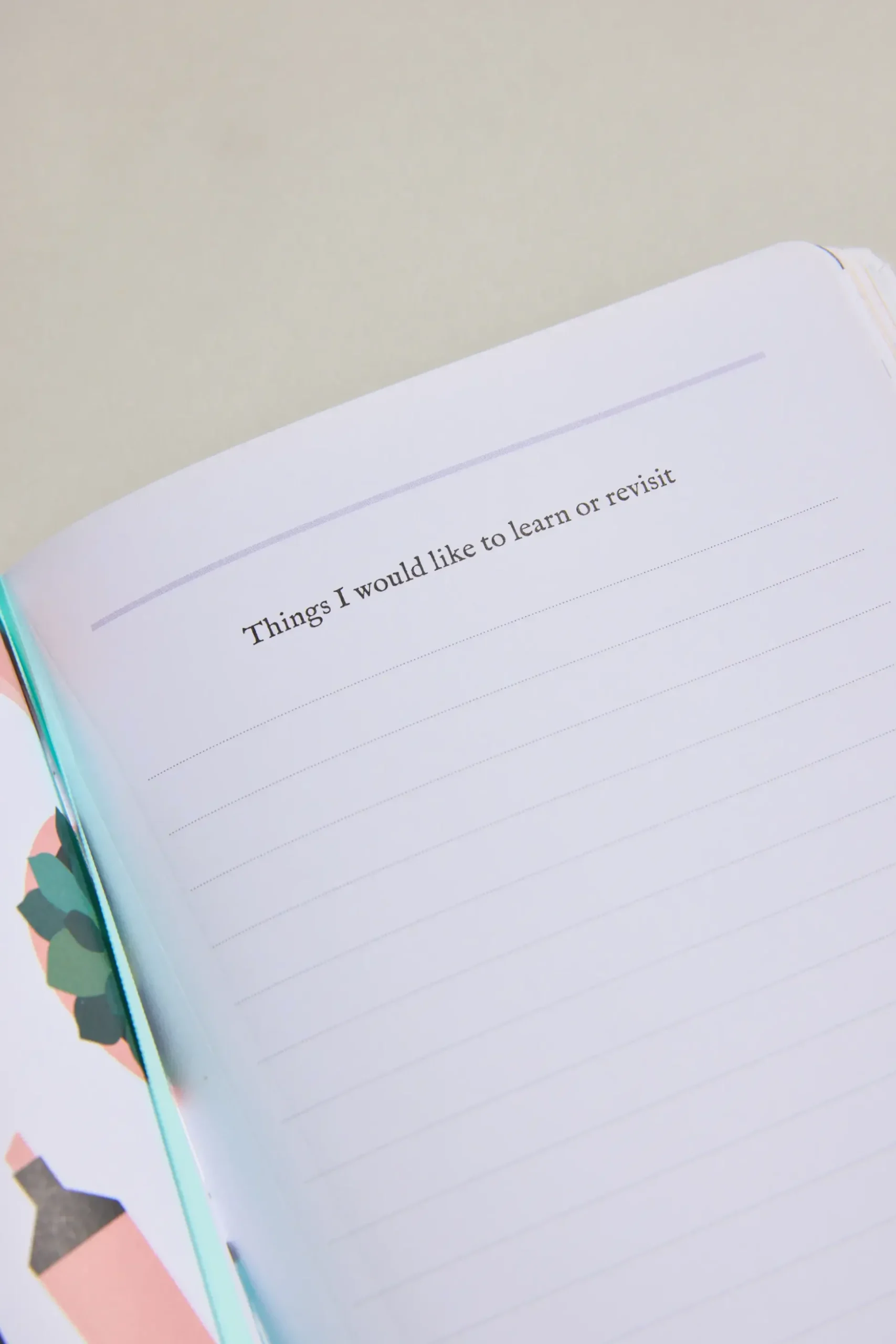 Breathe List Journal