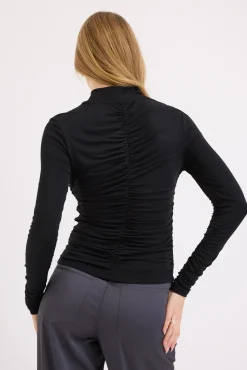 Britney Gathered Long Sleeve Tee