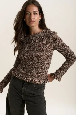 Candice Shirred Top