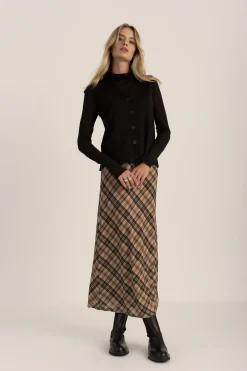 Carli Mesh Slip Skirt