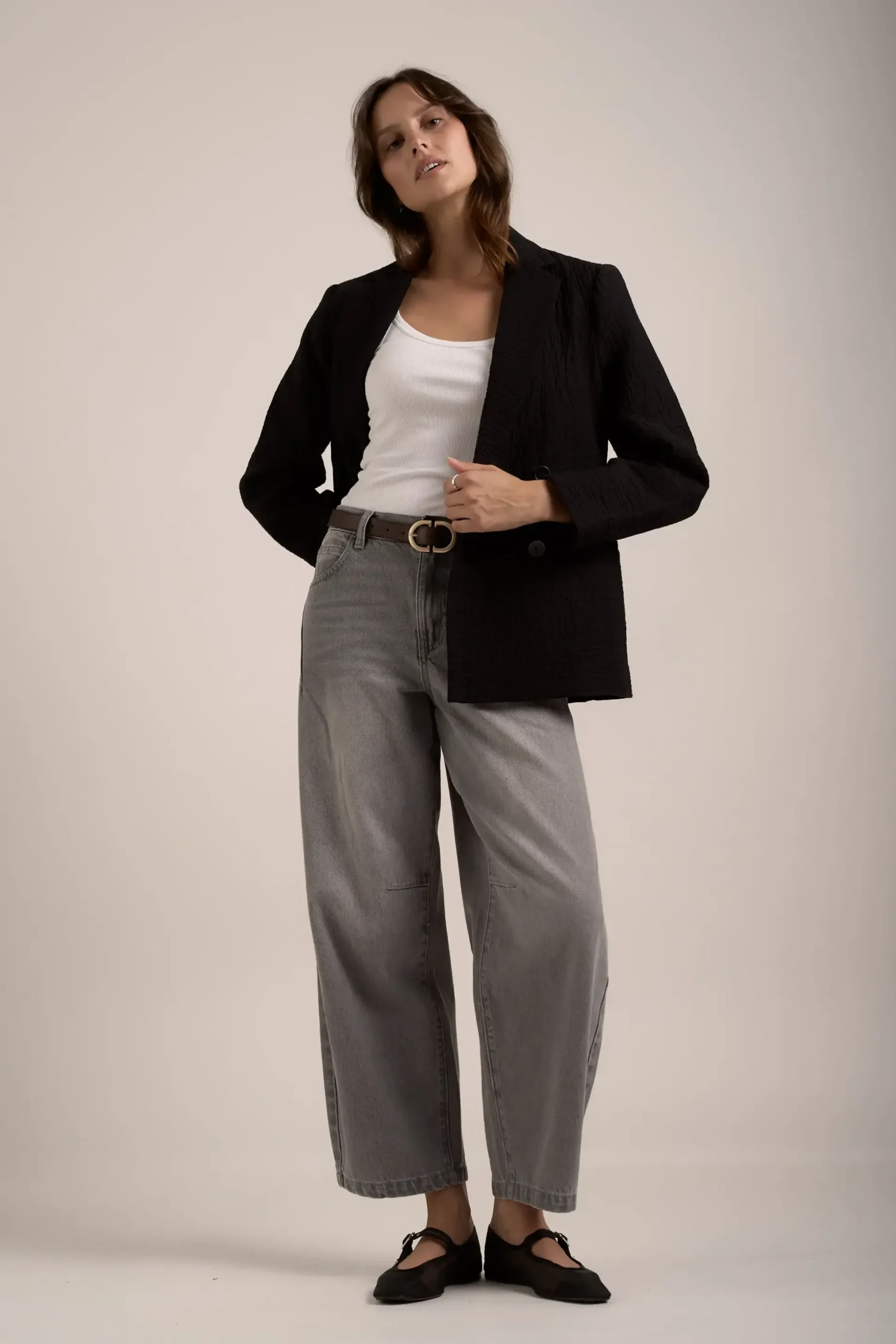 Catalina Barrel Leg Jeans