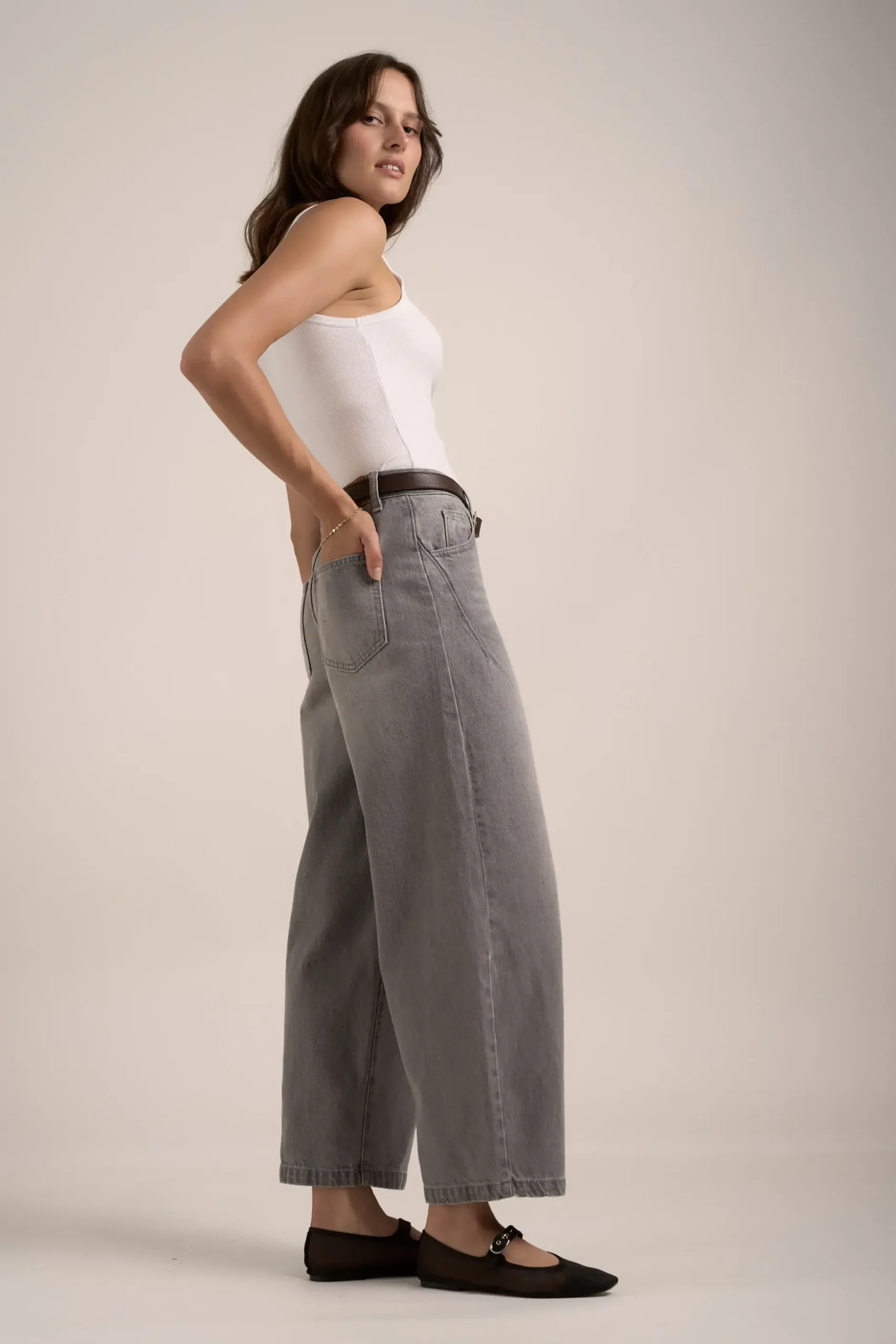 Catalina Barrel Leg Jeans