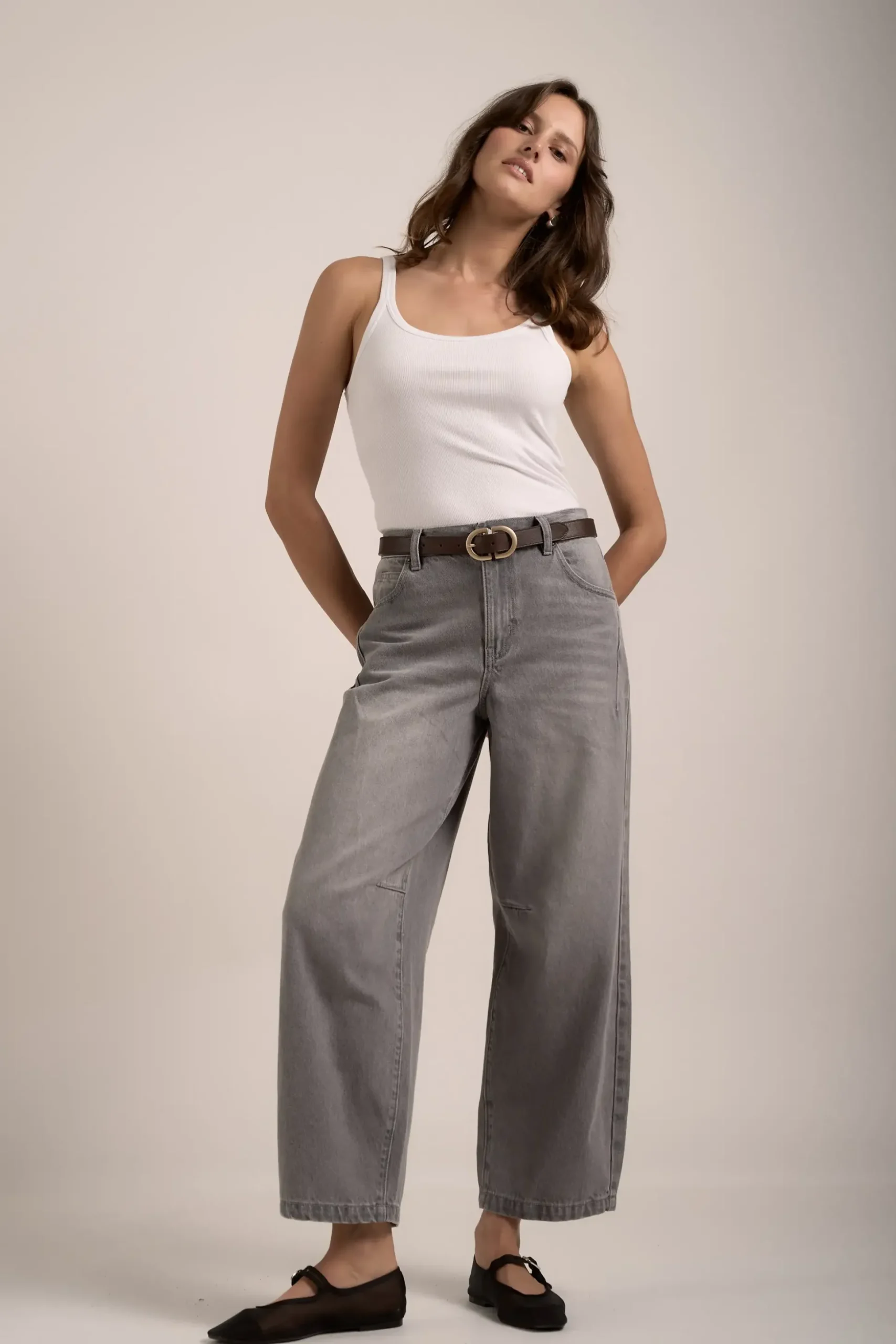 Catalina Barrel Leg Jeans