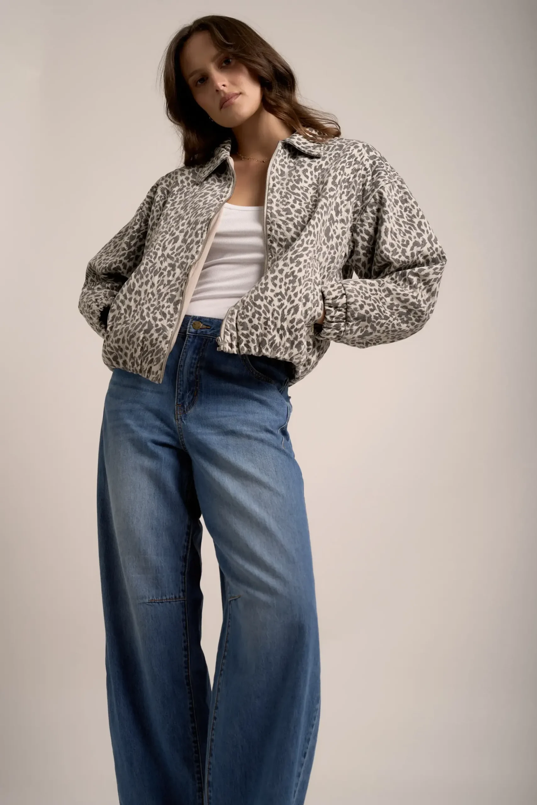 Catalina Barrel Leg Jeans