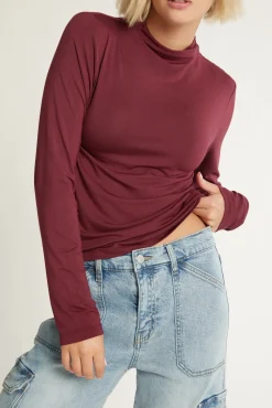 Charlize High Neck Top