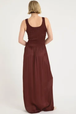 Claudia Shirred Dress