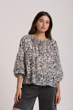 Daffodil Tie Front Blouse