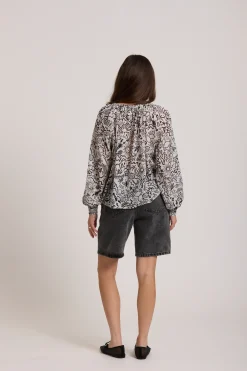 Daffodil Tie Front Blouse