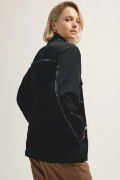 Darcy Stitch Detail Jacket