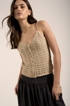 Dazzle Knitted Tank