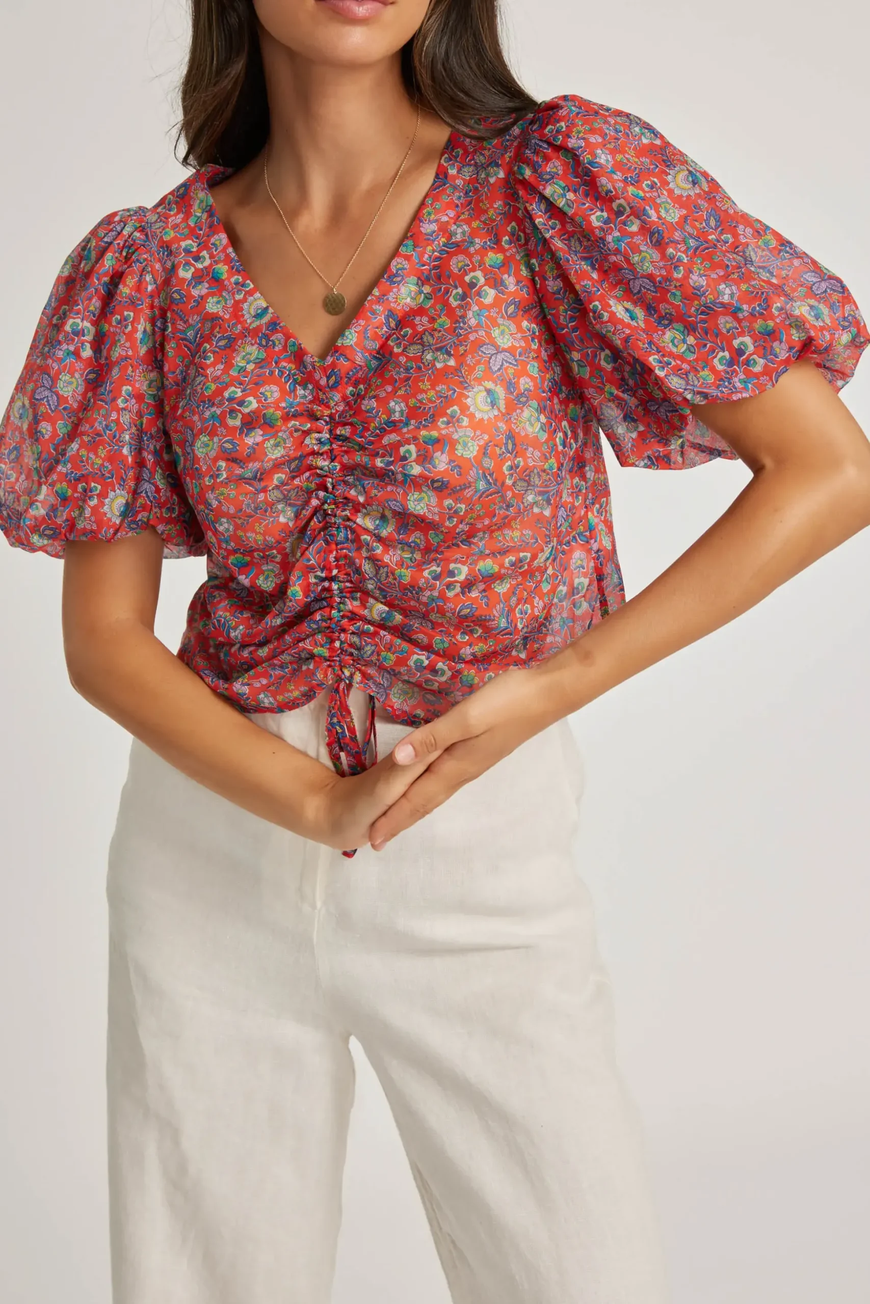 Elaina Tie Detail Top