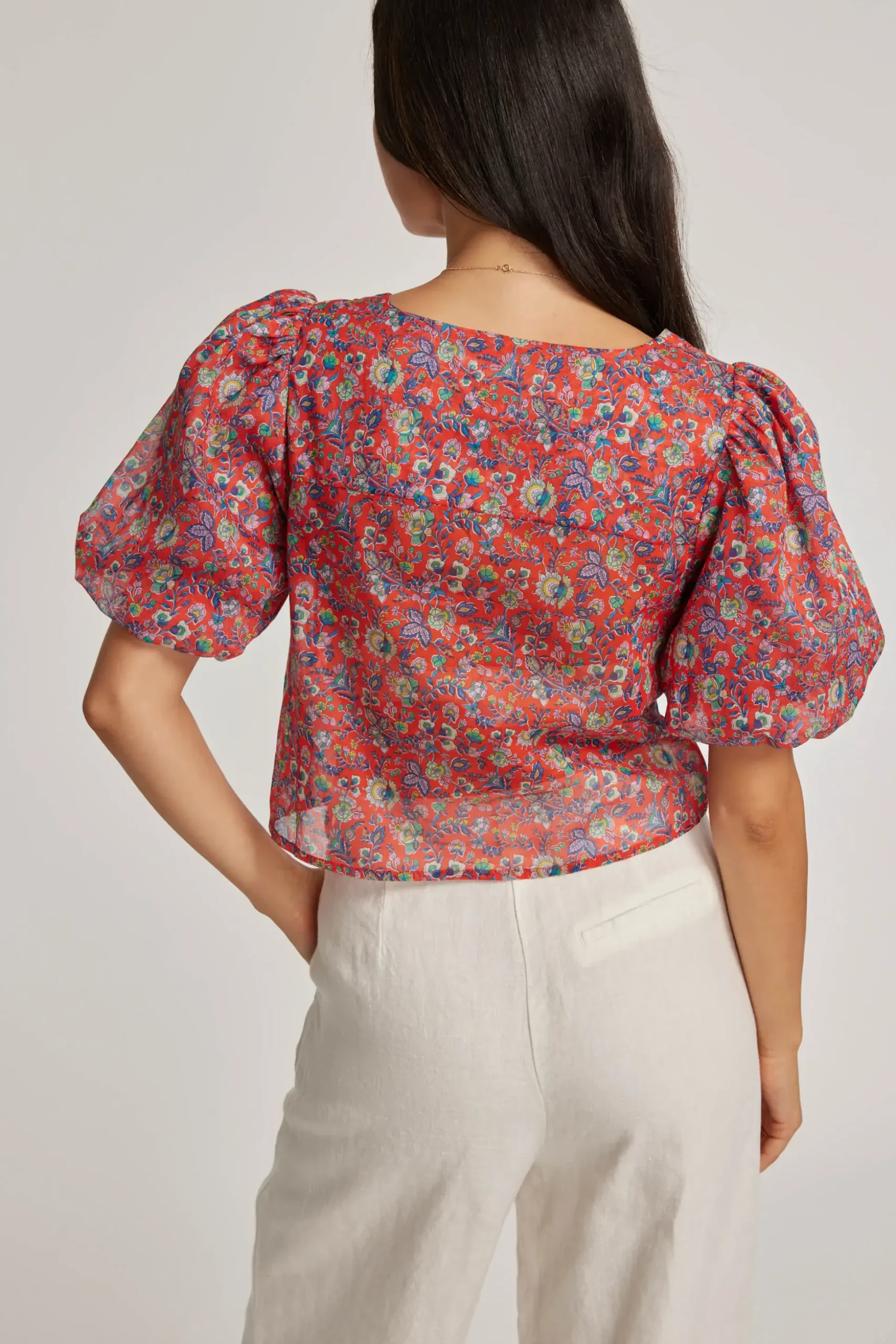 Elaina Tie Detail Top