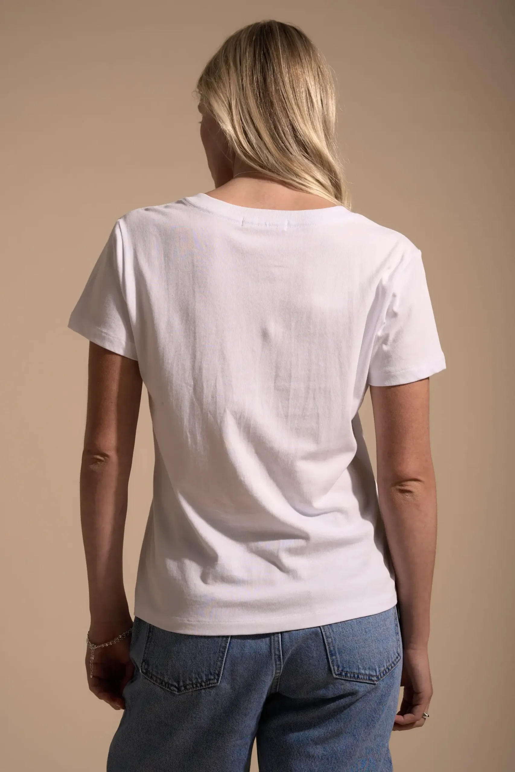 Elementary Astrid Organic/Pima Cotton V Neck Tee