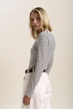 Elementary Basics Long Sleeve Rib Tee