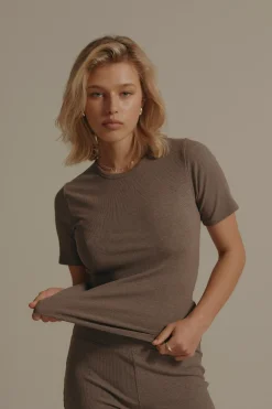 Elementary Basics Rib Tee