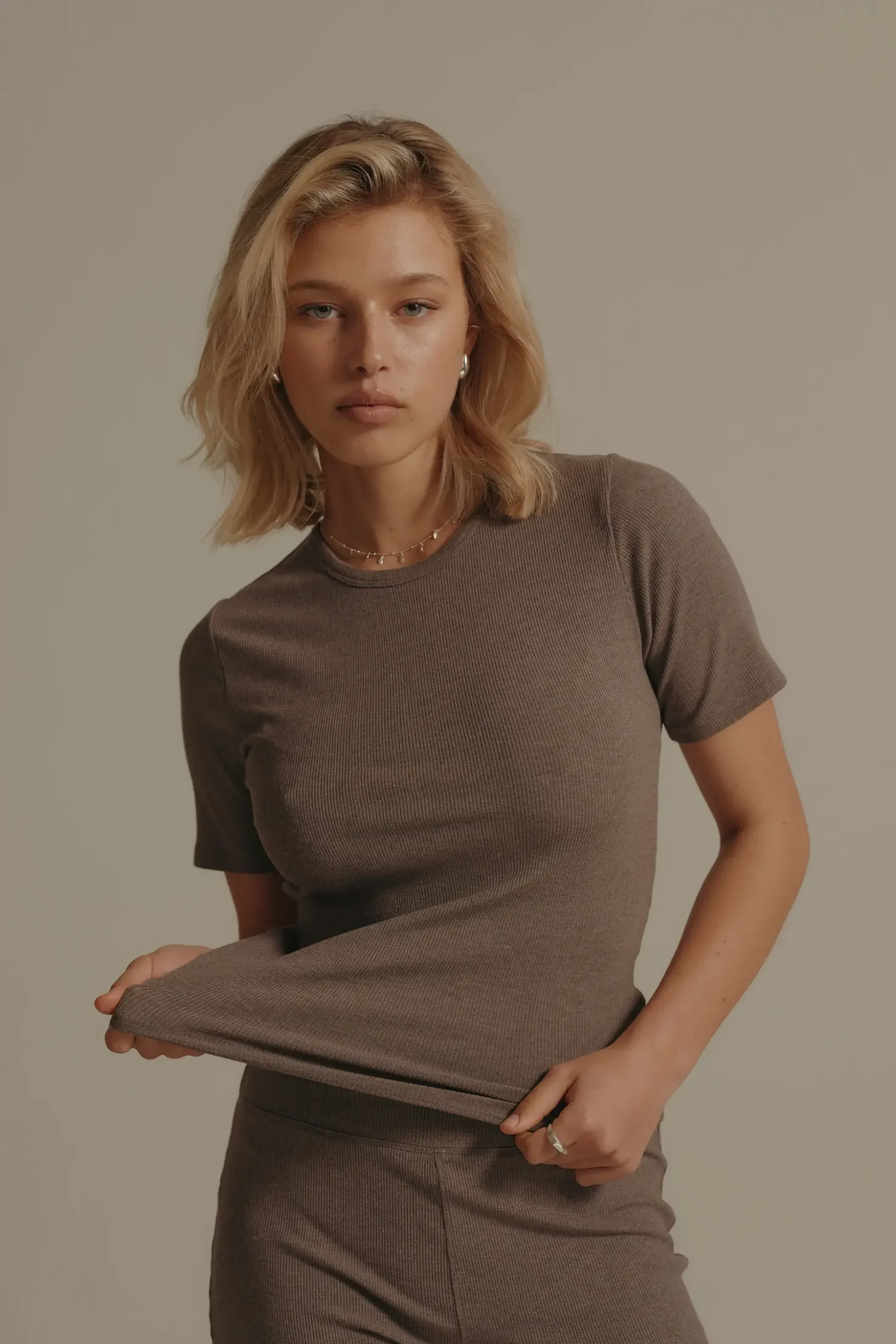 Elementary Basics Rib Tee