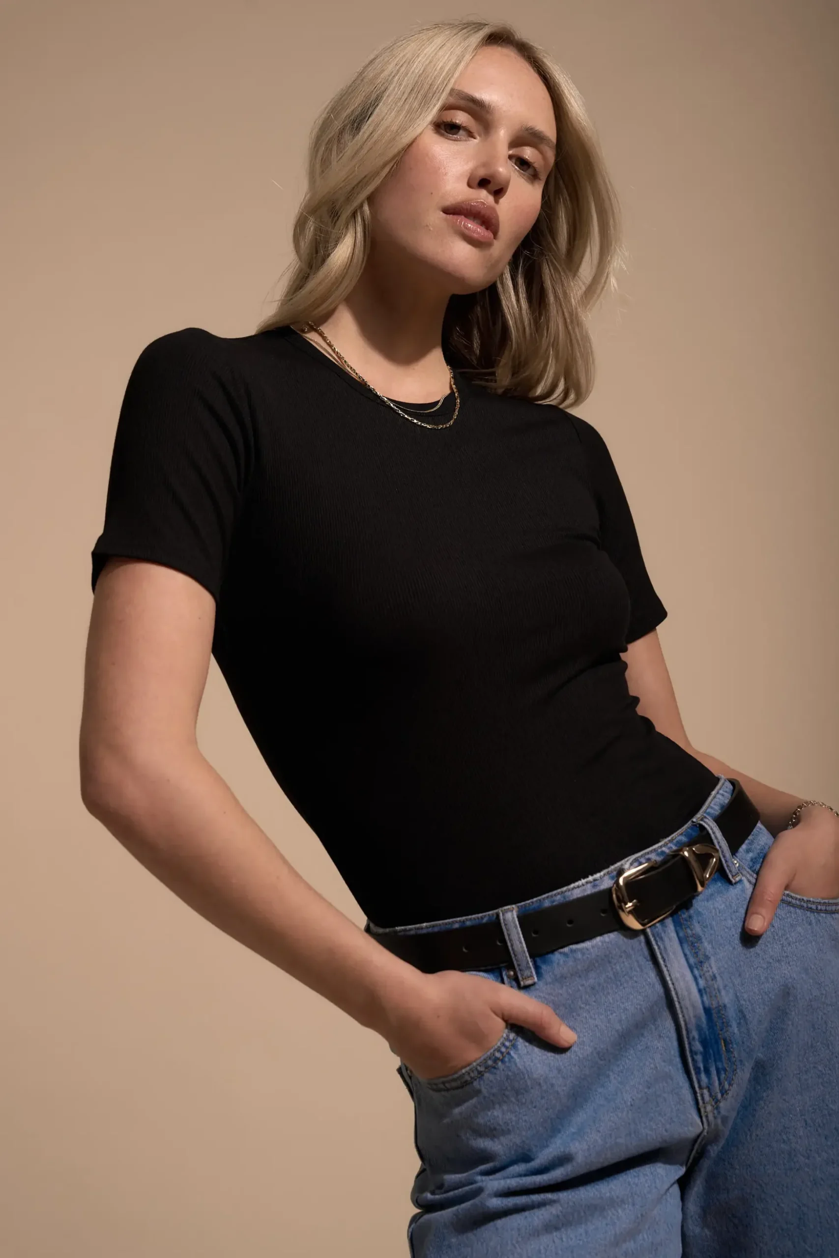 Elementary Basics Rib Tee