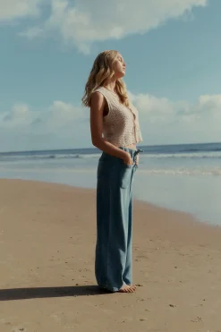 Elementary Cannes Drawstring Jeans