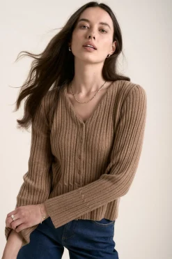 Elementary Cashmere Blend Cardigan