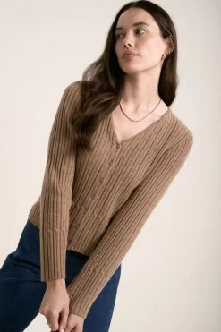 Elementary Cashmere Blend Cardigan