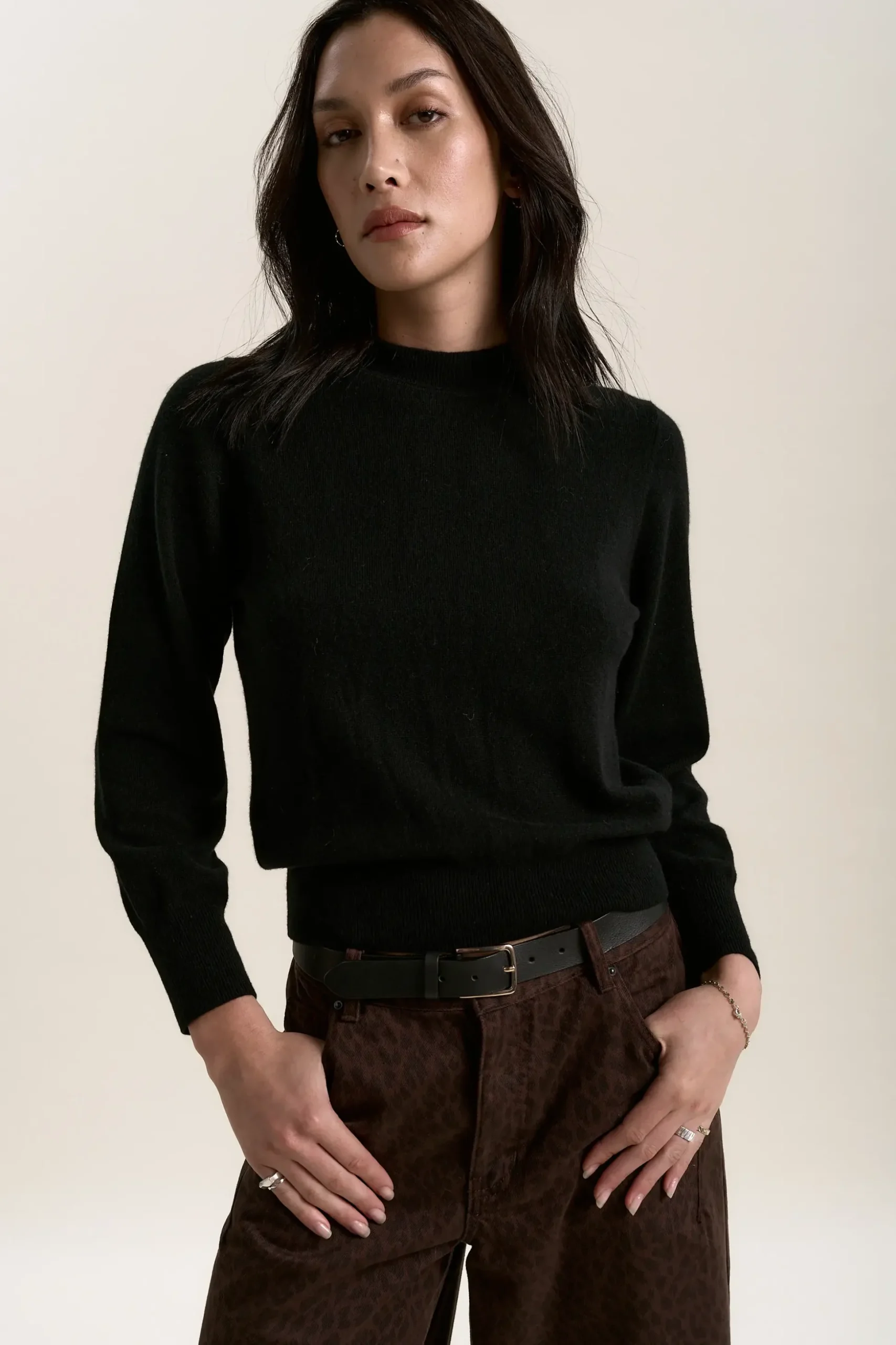 Elementary Cashmere Blend Crew