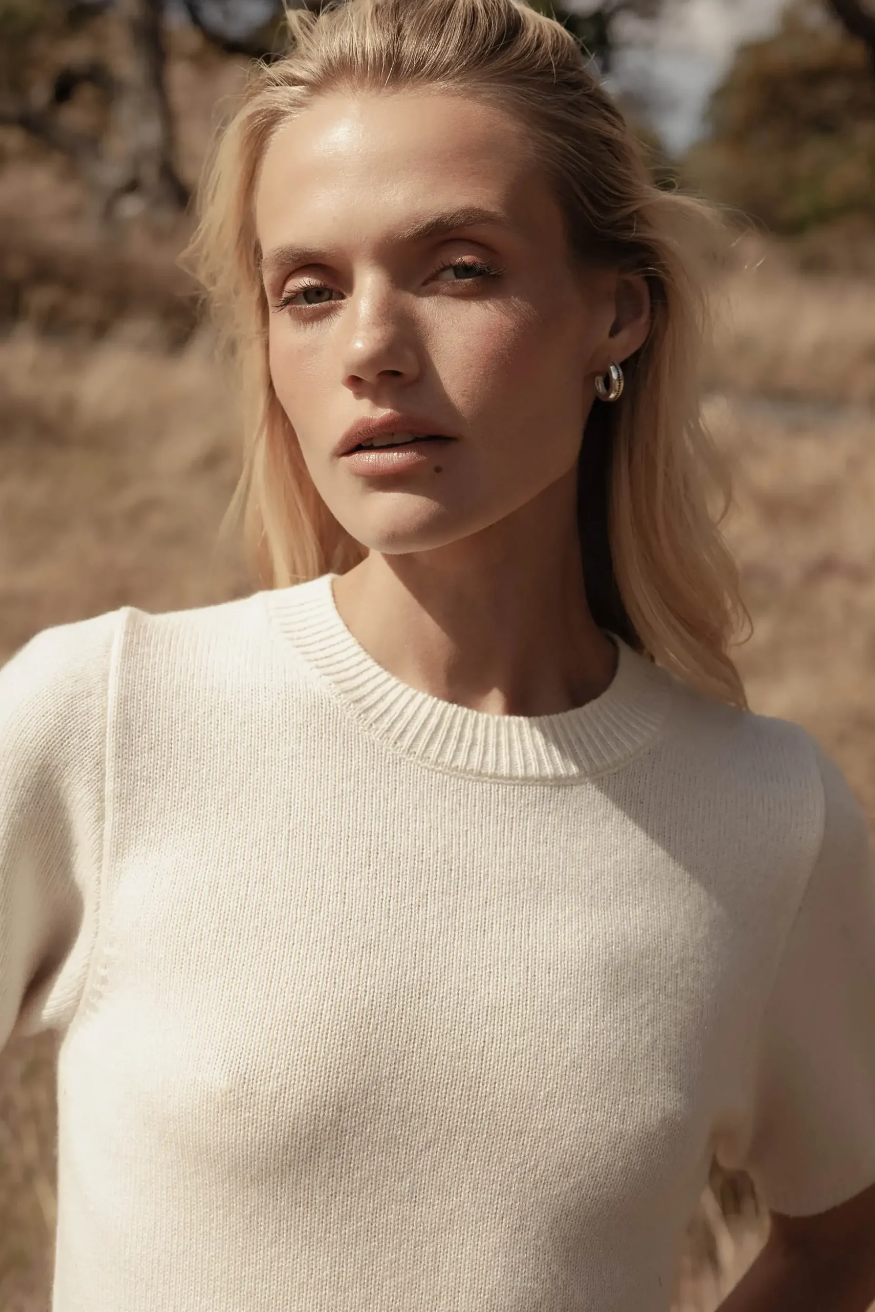 Elementary Cashmere Blend Tee Shirt