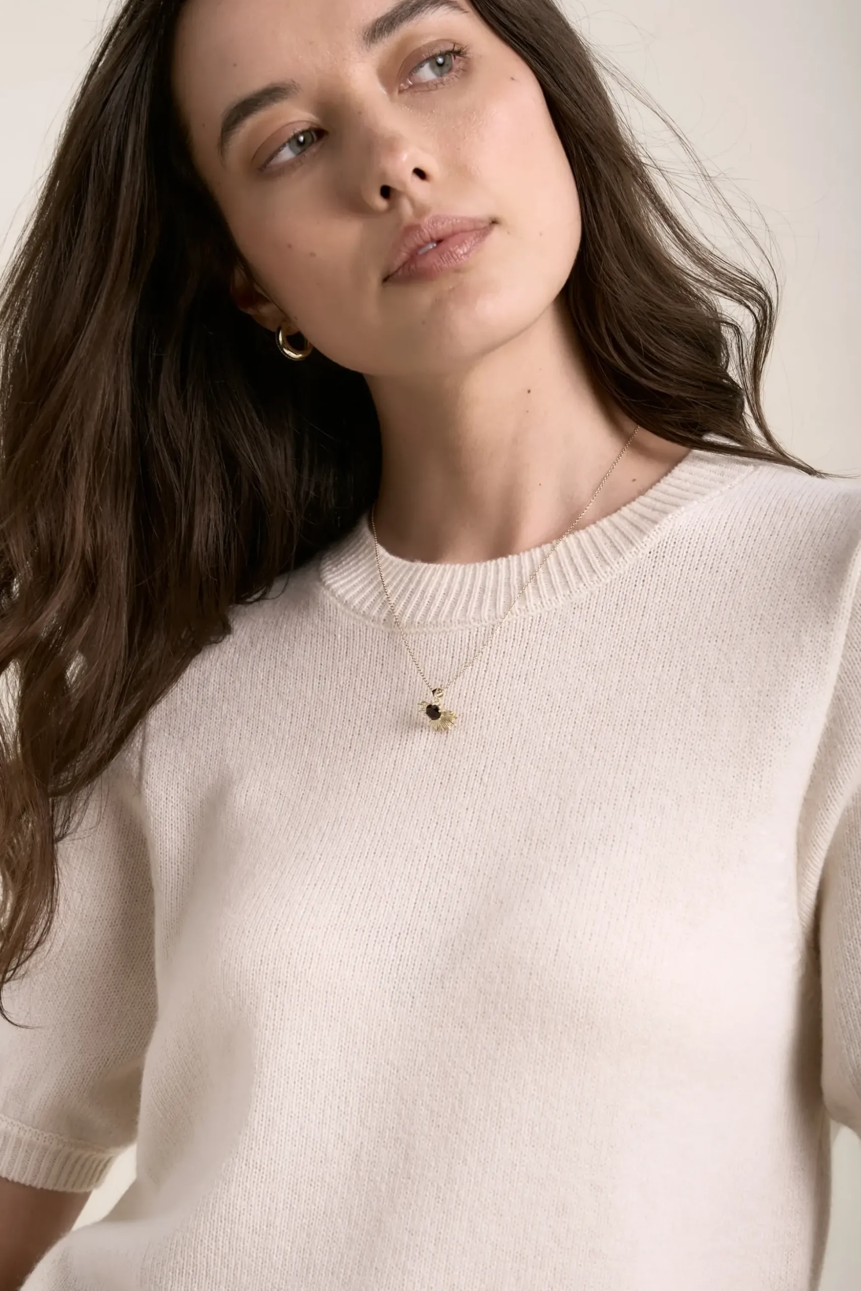 Elementary Cashmere Blend Tee Shirt