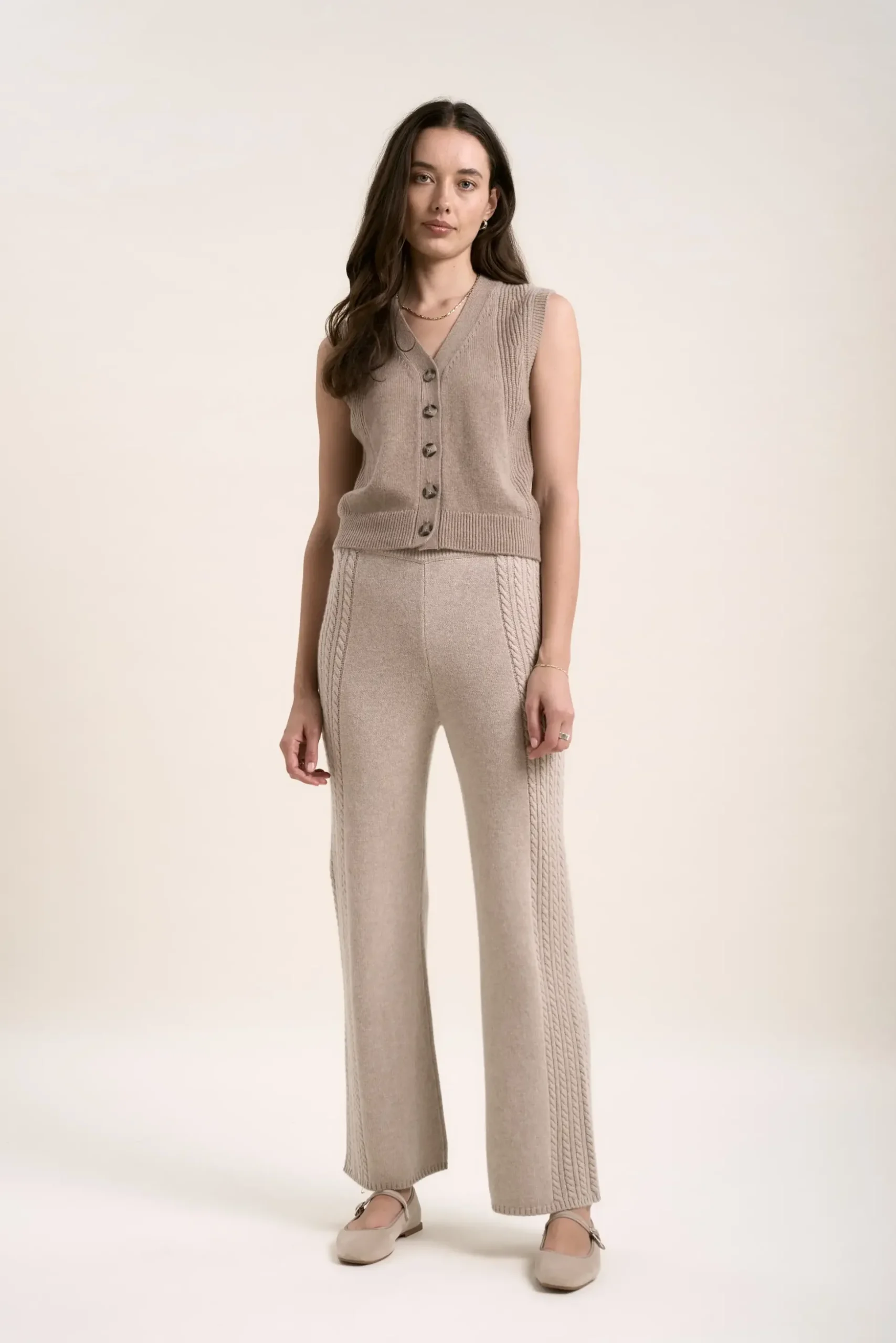 Elementary Cashmere Blend Knitted Jogger