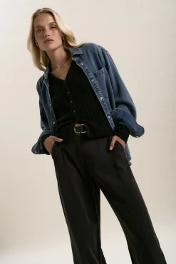 Elementary Cashmere Blend Cardigan