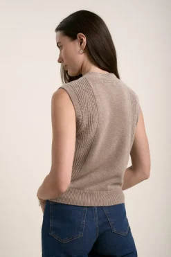 Elementary Cloud Soft Cashmere Blend Vest