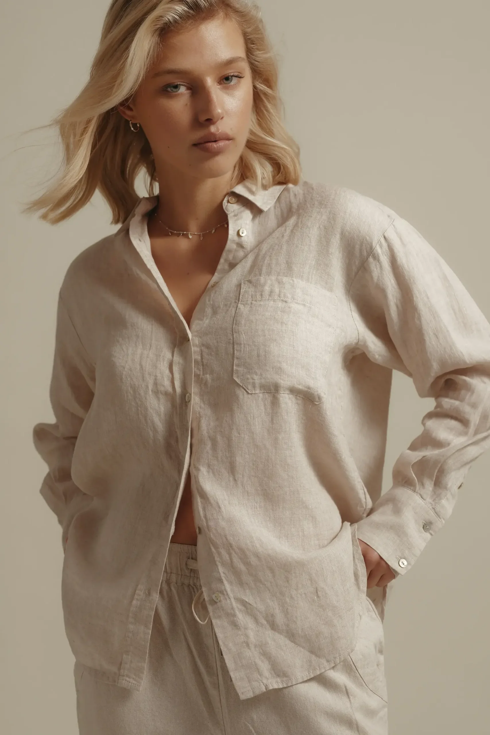 Elementary Coast Linen Shirt