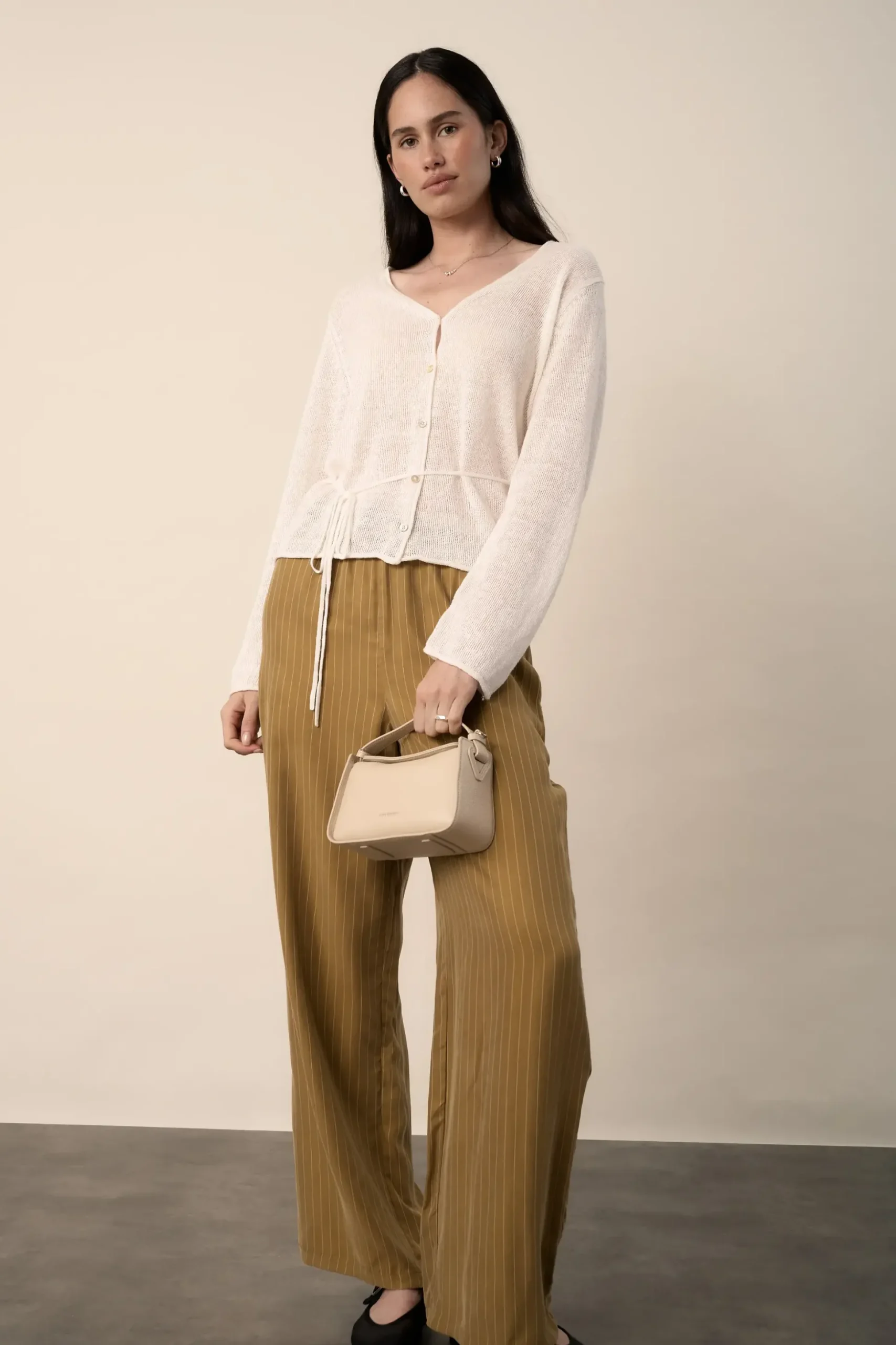 Elementary Delilah Tie Waist Cardi