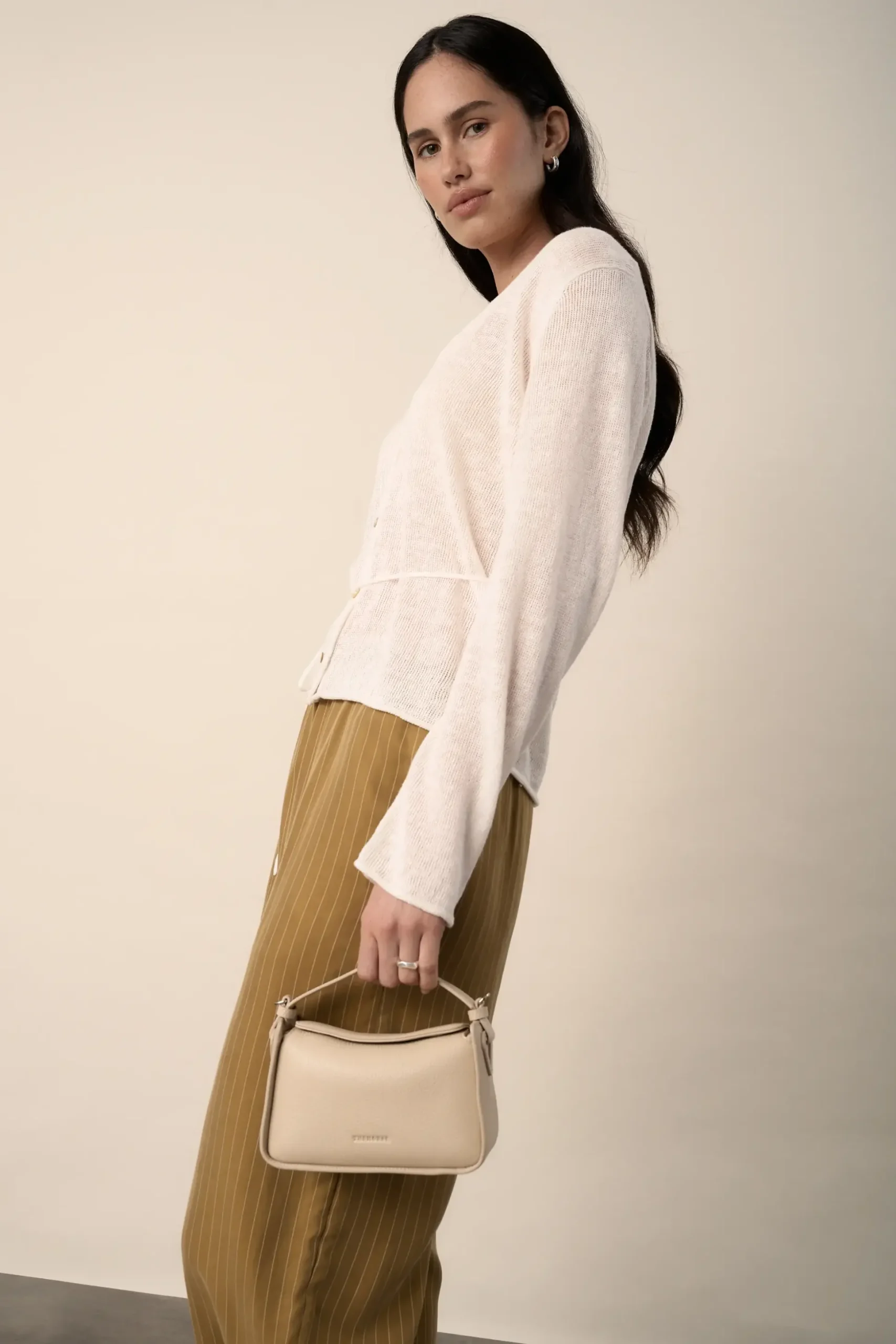 Elementary Delilah Tie Waist Cardi