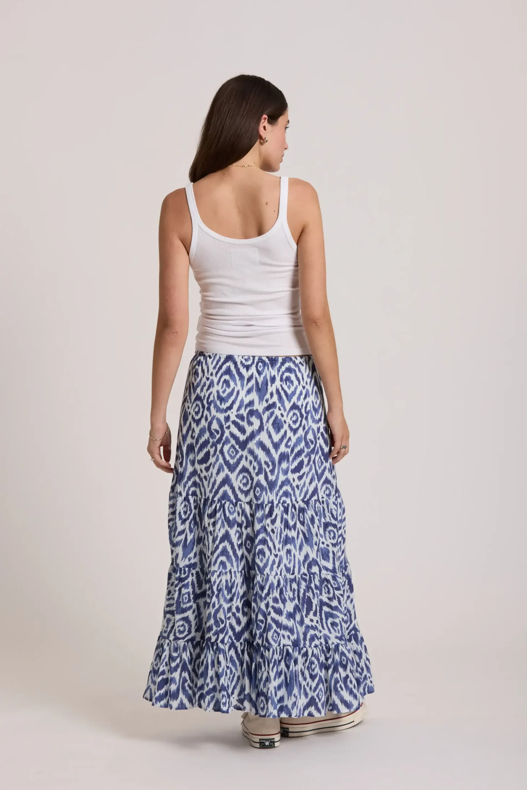 Elementary Free Spirit Tiered Skirt